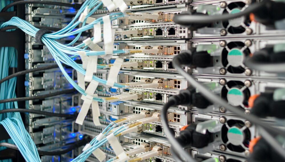 Working hardware in data center